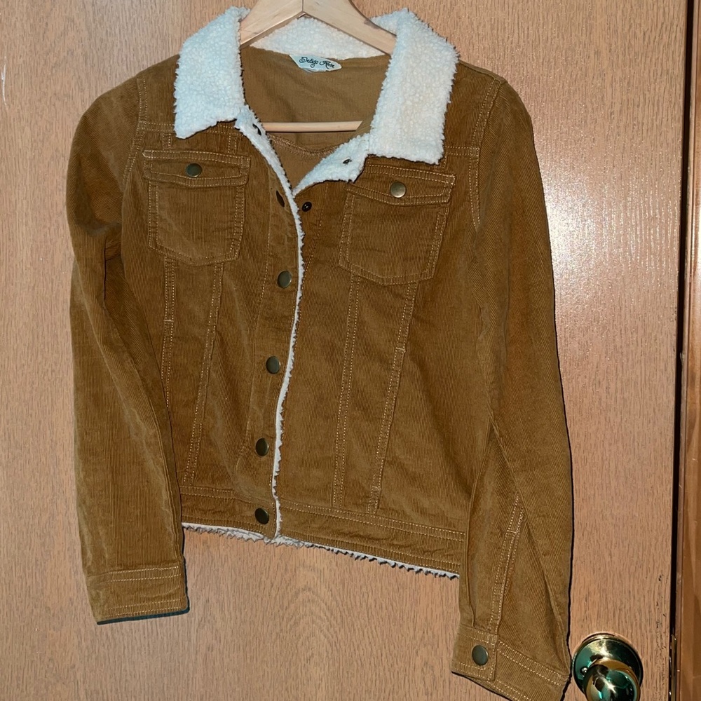 Brown corduroy jacket!